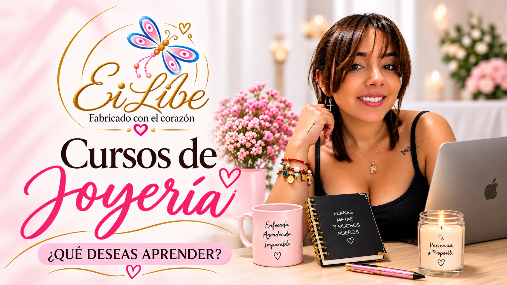 Cursos de joyería EiLibe con Alejandra Toruño
